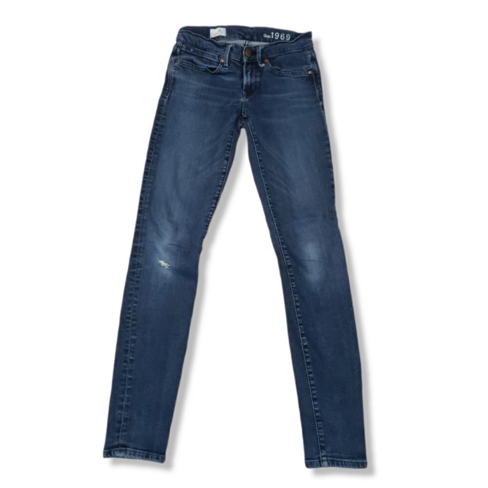 Gap Jeans Size 26 /2 Skinny Gap 1969 Legging Jean Women's Blue Denim Pants